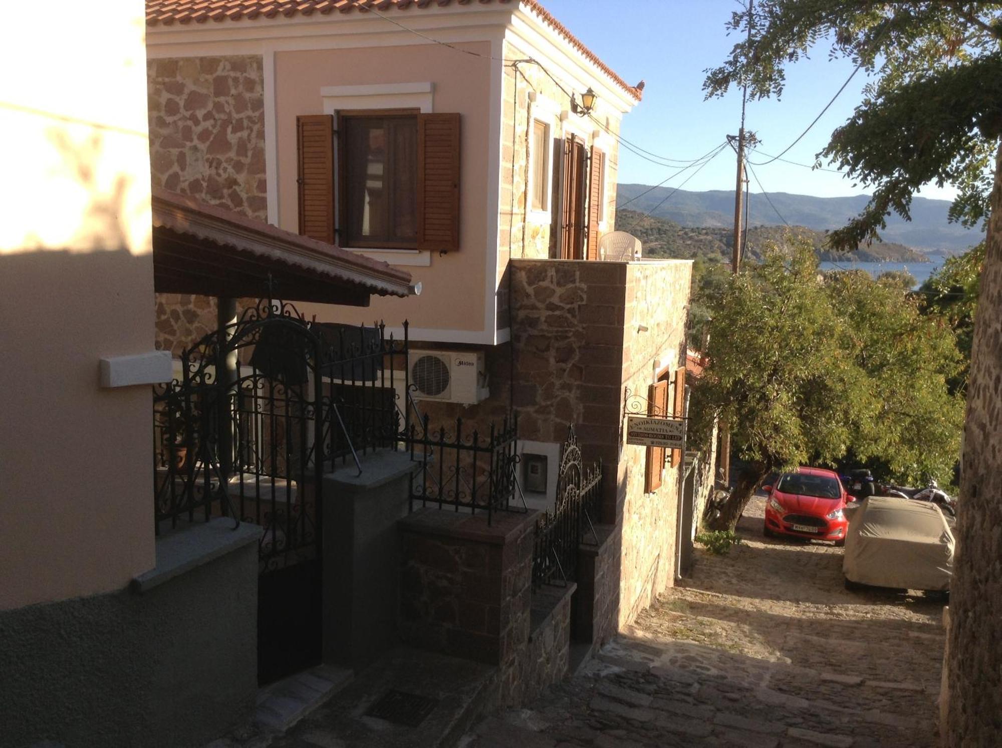 Mpaliaka Myrsini Apartment Митимна Екстериор снимка